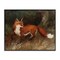 Stupell Industries Wild Fox in Forest Framed Giclee Design By Julia Purinton